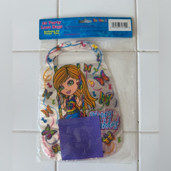 Vintage Y2K Lisa Frank Happy Birthday Party Loot/Goodie Bags (Set 20)- Unopened - Picture 2 of 5